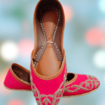 Pink-Tila-Work-Khussa