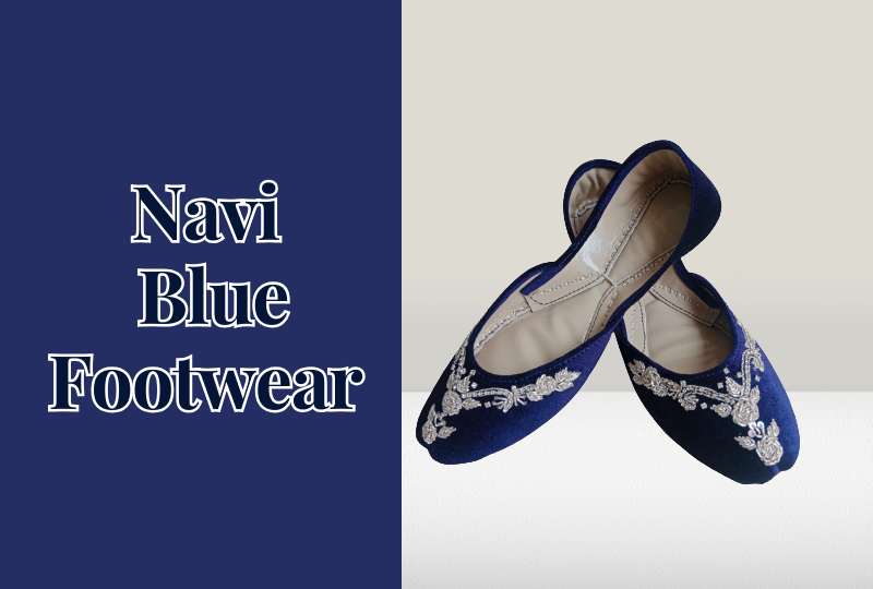 Navi Blue Footwear